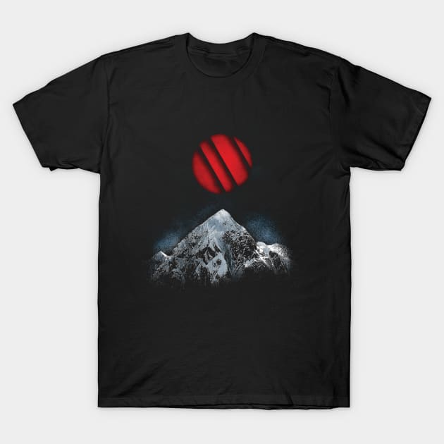 Red Peaks T-Shirt by barrettbiggers